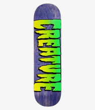 Load image into Gallery viewer, Creature Skateboards Logo Stumps 8.25 Deck Planche Skate Skateboarding Skateboard Morocco Maroc Shop Online Boutique Skatemarket Market Skateshop