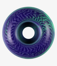 Load image into Gallery viewer, Spitfire Wheels Swirled Classic 99a 52mm Teal Purple Skate Skateboard Skateboarding Maroc Morocco Shop Skateshop Skatemarket