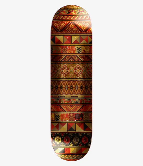 Real Skateboards Patrick Praman Silk Foil 8.38 Skate Skateboard Deck Planche Skateboarding Skatemarket Market Skateshop Shop Maroc Morocco Casablanca Rabat Agadir Tanger Tangier Marrakech Boutique online Delivery Street Shopping Glisse Surf Retail Gift Board