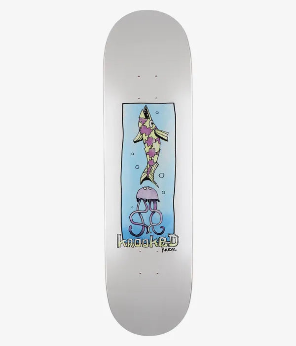 Krooked Tom Knox Ocean Animal 8.5 Skateboards Skate Skateboard Skateboarding Planche Deck Morocco Maroc Shop Skateshop Market Boutique Skatemarket Extreme Surf Glisse Shopping Retail Casablanca Agadir Tangier Tanger Rabat Marrakech