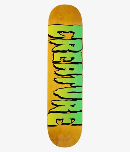 Creature Skateboards Logo Stumps 8.00 Planche Deck Skate Board Skateshop Skate Shop Skatemarket Market Magasin Casablanca Maroc Morocco Skateboard Online Skateboarding Boutique