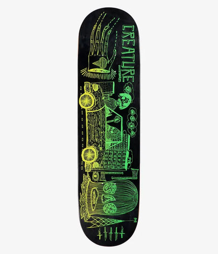 Creature Skateboards Magic Hands 8.00 Deck Planche Skate Skateboarding Skateboard Morocco Maroc Shop Online Boutique Skatemarket Market Skateshop