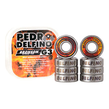 Load image into Gallery viewer, Bronson Speed Co Bearings G3 Pedro Delfino Pro Roulement Bille Maroc Morocco Skate Skateboard Skateboarding Shop Skateshop Casablanca Market Skatemarket Online Boutique Magasin Shopping
