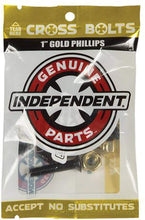 Load image into Gallery viewer, Cross Bolts Visserie Gold Independent Trucks Skate Skateboard Skateboarding Morocco Maroc Skatemarket Shop Skateshop
