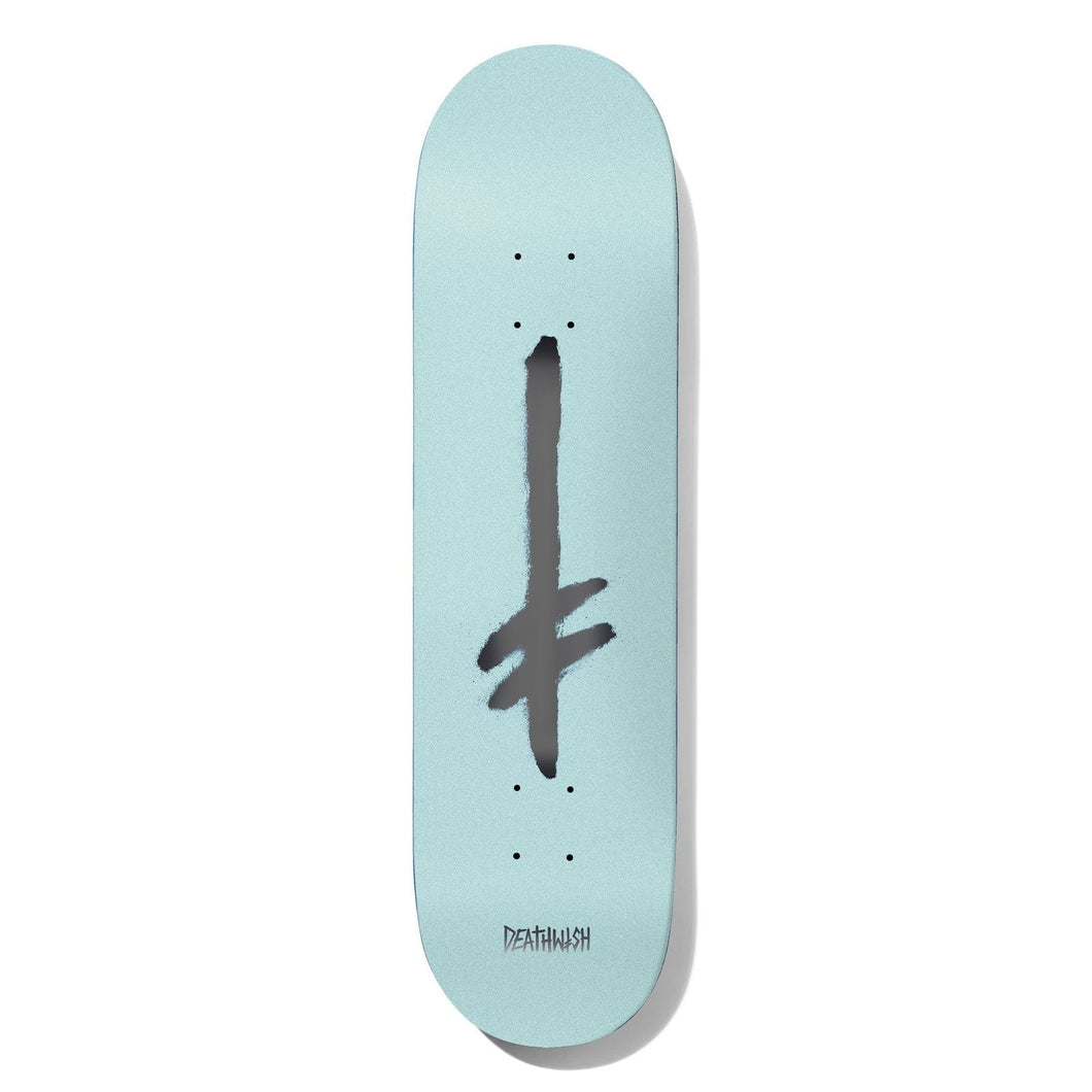 Deathwish Skateboards Deck Planche Credo Light Blue Pearl Skateboarding Skateboard Morocco Maroc Skatemarket Skateshop