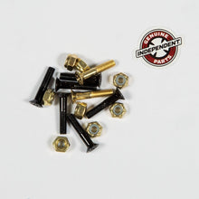 Load image into Gallery viewer, Cross Bolts Visserie Gold Independent Trucks Skate Skateboard Skateboarding Morocco Maroc Skatemarket Shop Skateshop
